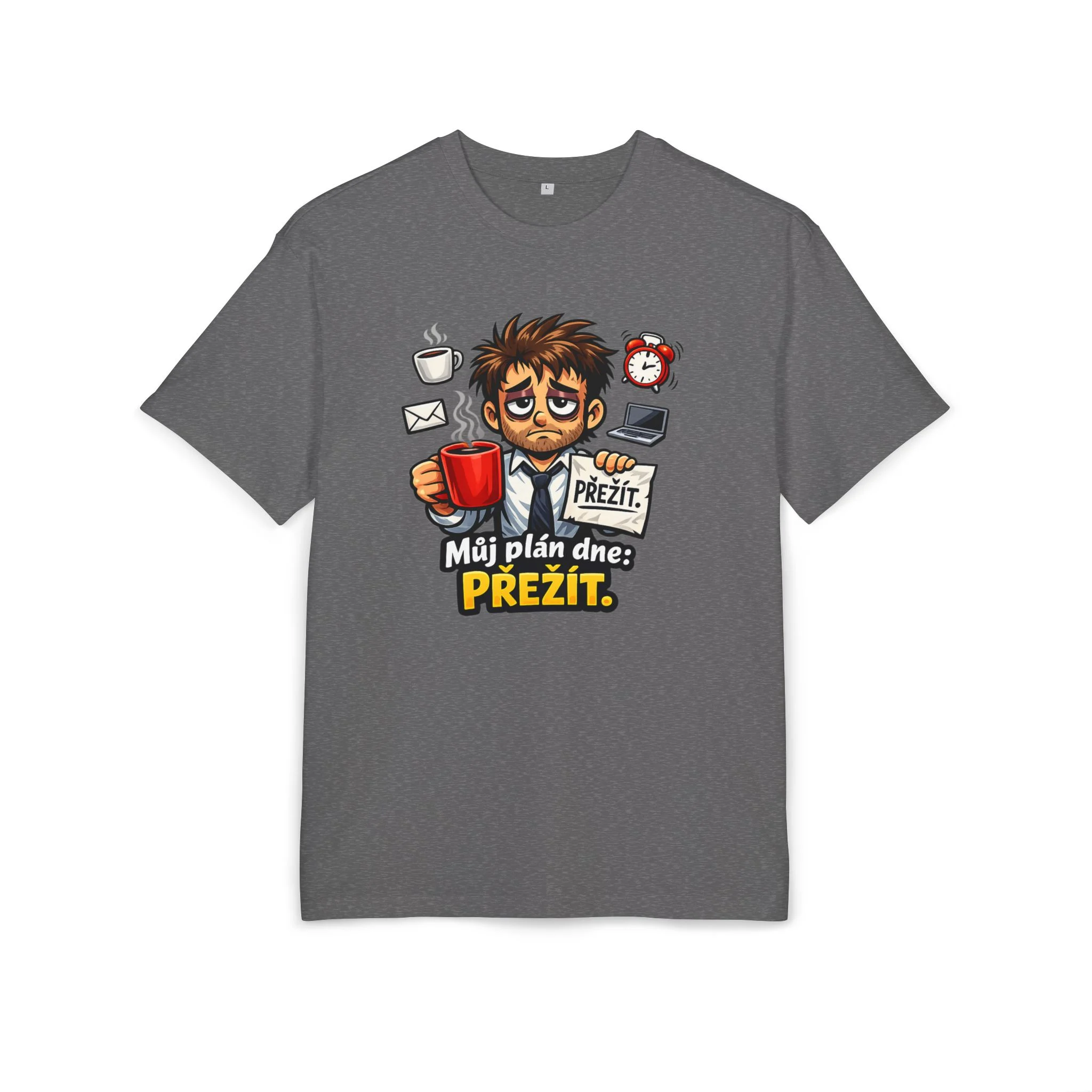 Tričko „Můj plán dne: Přežít“ - Obrázek 9